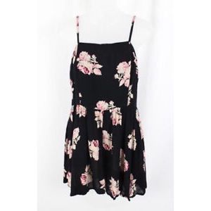 Kimchi Blue Black Floral Romper